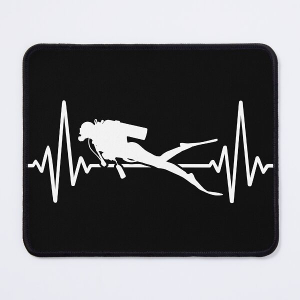 Item preview, Scuba Diving Heartbeat designed and sold by AndreaLinks.