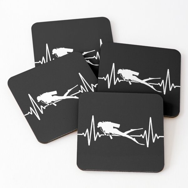 Item preview, Scuba Diving Heartbeat designed and sold by AndreaLinks.