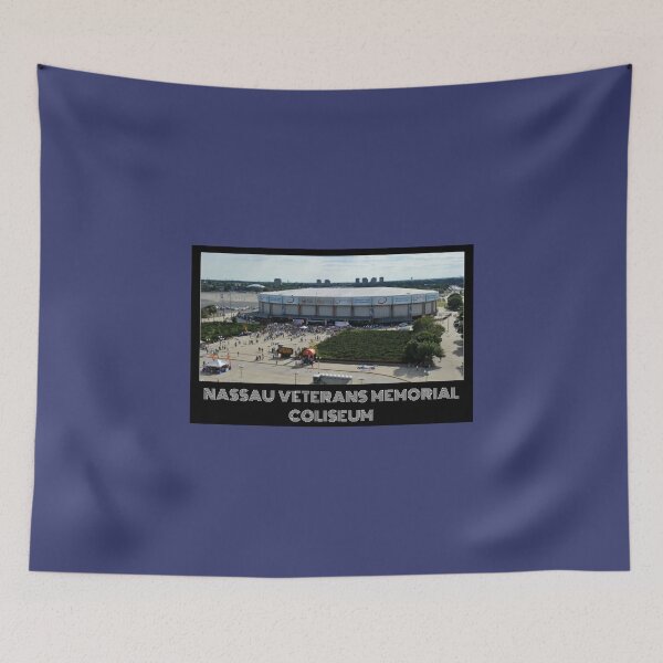 Item preview, Nassau Veterans Memorial Coliseum- Navy Blue designed and sold by DeadStadium.