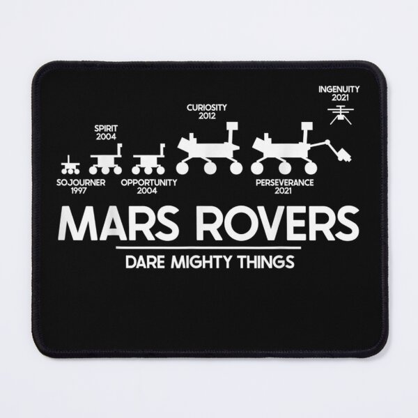 Item preview, Mars Perseverance Rover Dare Mighty Things Landing Timeline designed and sold by Sayfullahsel.