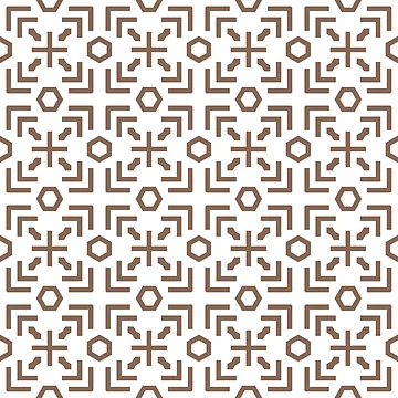 Imagen de la obra Mid-tone Brown and White Art Deco Abstract Pattern Pairs Dunn & Edwards 2022 Color of the Year Art & Craft DET682 - Colour Trends - Hue - Shade de ColorOfTheYears