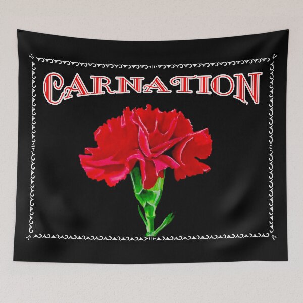 Item preview, Carnation Label designed and sold by PaintedbyCarol.