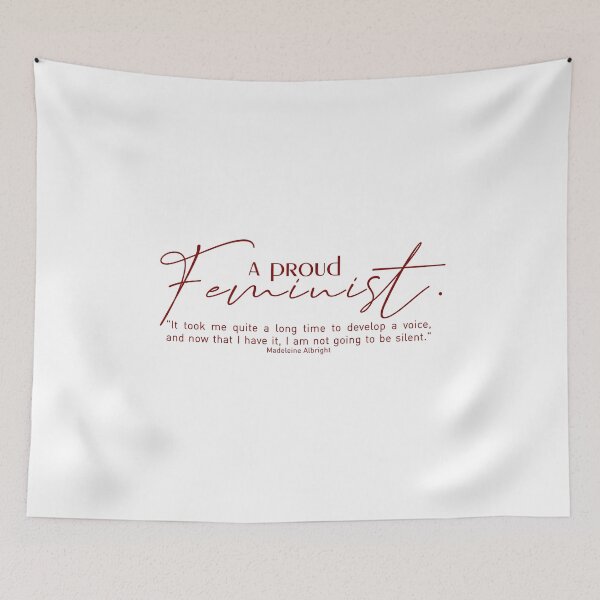 Item preview, A Proud Feminist - Feminism designed and sold by gambarin-art.