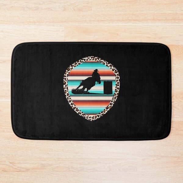 Item preview, Horse Barrel Racingerape Leopard pattern Rodeo Cowgirl designed and sold by Sayfullahsel.
