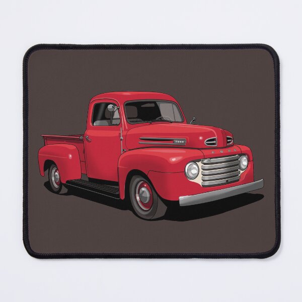 Item preview, 1950 Ford F1 Pickup Truck in red designed and sold by candc-retro.
