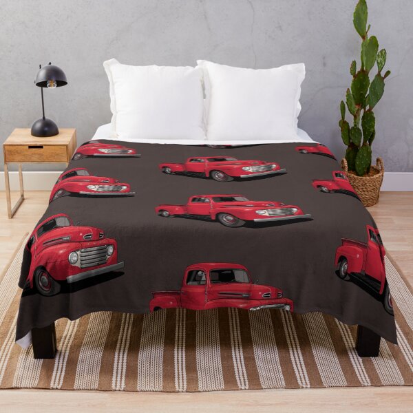 Item preview, 1950 Ford F1 Pickup Truck in red designed and sold by candc-retro.