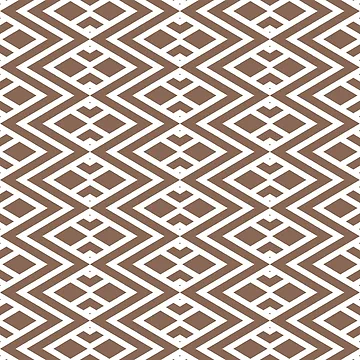 Imagen de la obra Mid-tone Brown and White Shape Tile Pattern 2 Pairs Dunn & Edwards 2022 Color of the Year Art & Craft DET682 - Colour Trends - Hue - Shade de ColorOfTheYears