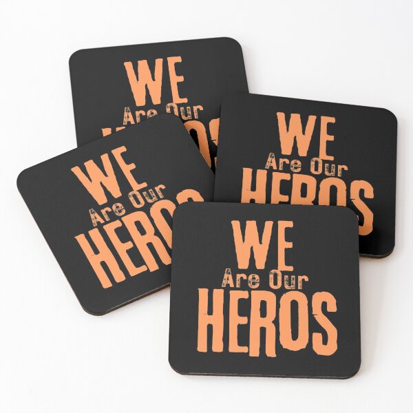 Item preview, We Are Our Heros Grunge Text Design designed and sold by EarthArtDesigns.