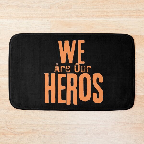 Item preview, We Are Our Heros Grunge Text Design designed and sold by EarthArtDesigns.