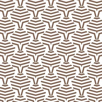 Imagen de la obra Mid-tone Brown and White Stripe Shape Pattern Pairs Dunn & Edwards 2022 Color of the Year Art & Craft DET682 - Colour Trends - Hue - Shade de ColorOfTheYears