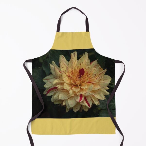 Item preview, Giant Yellow and Red Dahlia designed and sold by Gerda Grice Photography.