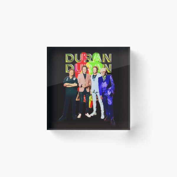 Duran Duran Isle Of Wight _Future Past Acrylic Block