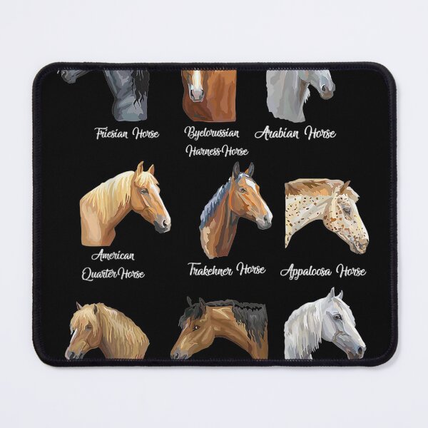 Aperçu de l'œuvre Races de chevaux Équitation équestre pour les filles créée et vendue par MuratshiMana.