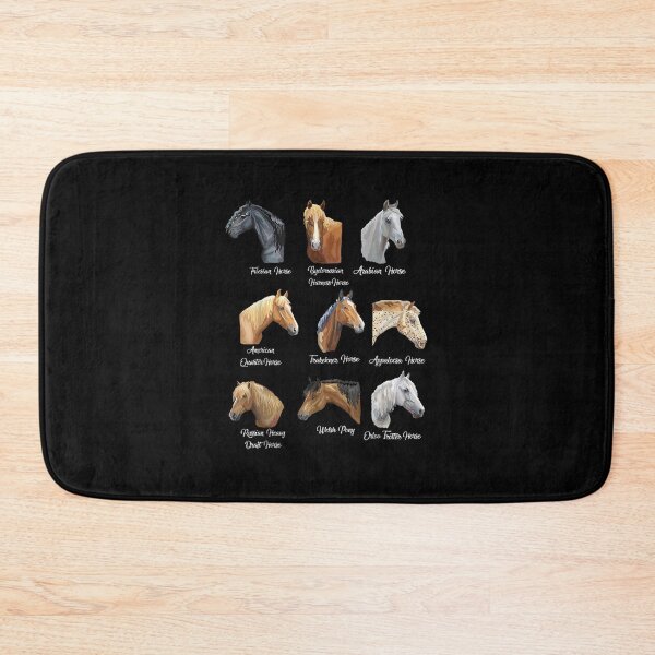 Item preview, Horse Breeds Equestrian horseback riding for girls designed and sold by MuratshiMana.