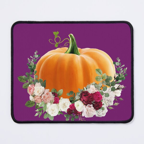 Item preview, Autumn is coming, Pumpkin and roses, pumpkins, halloween, fall, autumn, orange designed and sold by Collagedream.