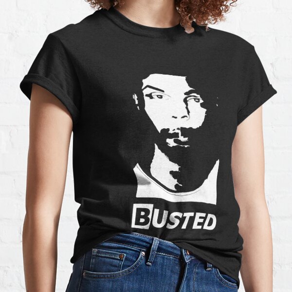 Funny Gifts Busted Gift For Music Fans Classic T-Shirt