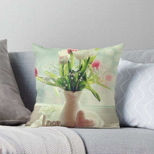 Item preview, Spring Tulips Love Valentine Heart Love designed and sold by MonArtisteSam.