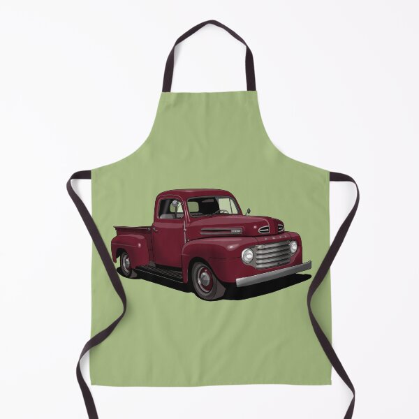 Item preview, 1950 Ford F1 Pickup Truck in maroon designed and sold by candc-retro.
