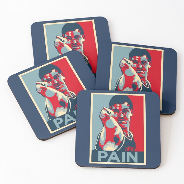 Item preview, Bill Laimbeer Pain Obama Hope Large Print Qiangy designed and sold by qiangdade.