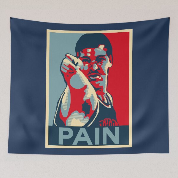 Item preview, Bill Laimbeer Pain Obama Hope Large Print Qiangy designed and sold by qiangdade.