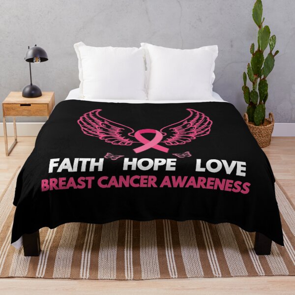 Item preview, Faith Hope Love Breast Cancer Awareness Support designed and sold by AwarenessCloud.