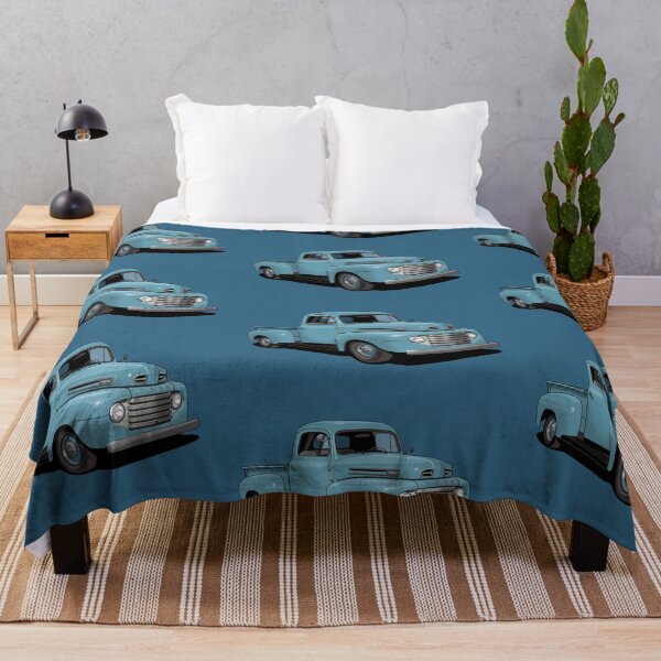 Item preview, 1950 Ford F1 Pickup Truck in light blue designed and sold by candc-retro.
