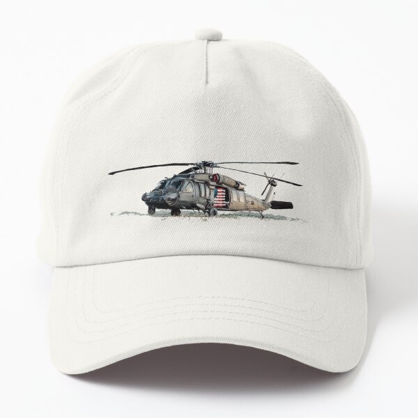 Millitary Helicopter Dad Hat