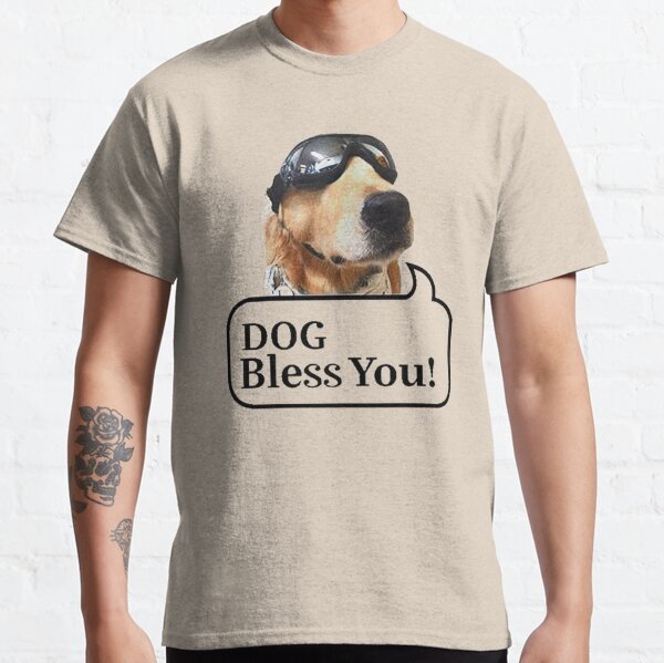 dog bless you t shirt