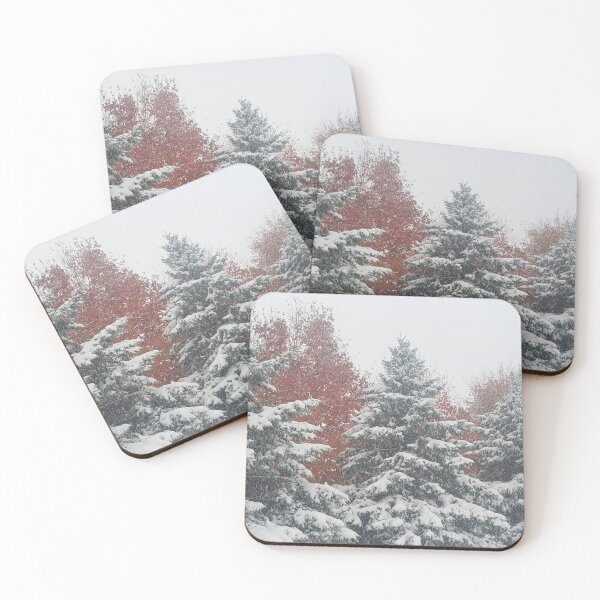 Item preview, Autumn Fall October Snowstorm in Rural Minnesota designed and sold by ZCS2014.