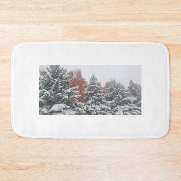 Item preview, Autumn Fall October Snowstorm in Rural Minnesota designed and sold by ZCS2014.