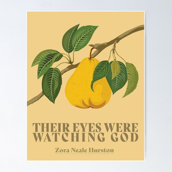 Item preview, Their Eyes Were Watching God book art designed and sold by PrintsBySadie.