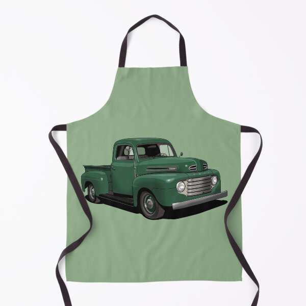 Item preview, 1950 Ford F1 Pickup Truck in dark green designed and sold by candc-retro.