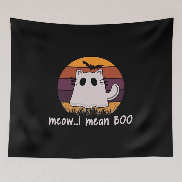 Item preview, Meow I mean Boo  designed and sold by yourcherryguy.