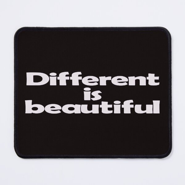 Item preview, different is beautiful designed and sold by justplainwords.