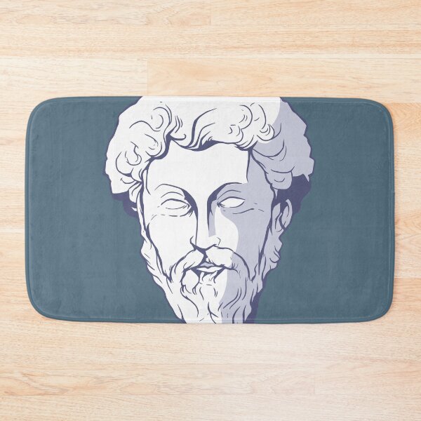 Item preview, Marcus Aurelius Hand Drawn Design designed and sold by Klotho-Fashion.