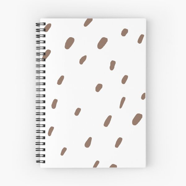 Artikelvorschau, Mid-tone Brown and White Spots - Polka Dot Pattern Pairs Dunn & Edwards 2022 Color of the Year Art & Craft DET682 - Colour Trends - Hue - Shade entworfen und verkauft von ColorOfTheYears.