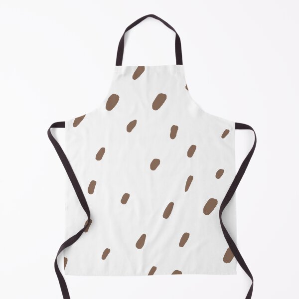 Artikelvorschau, Mid-tone Brown and White Spots - Polka Dot Pattern Pairs Dunn & Edwards 2022 Color of the Year Art & Craft DET682 - Colour Trends - Hue - Shade entworfen und verkauft von ColorOfTheYears.