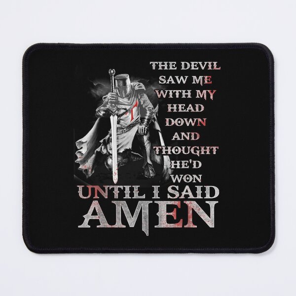 Item preview, The Devil Saw Me With My Head Down Thought He_D Won Jesus designed and sold by blockerbab.