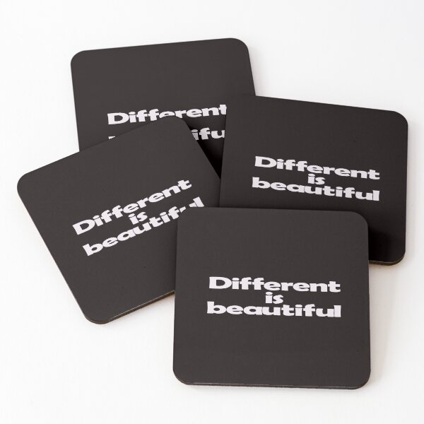 Item preview, different is beautiful designed and sold by justplainwords.