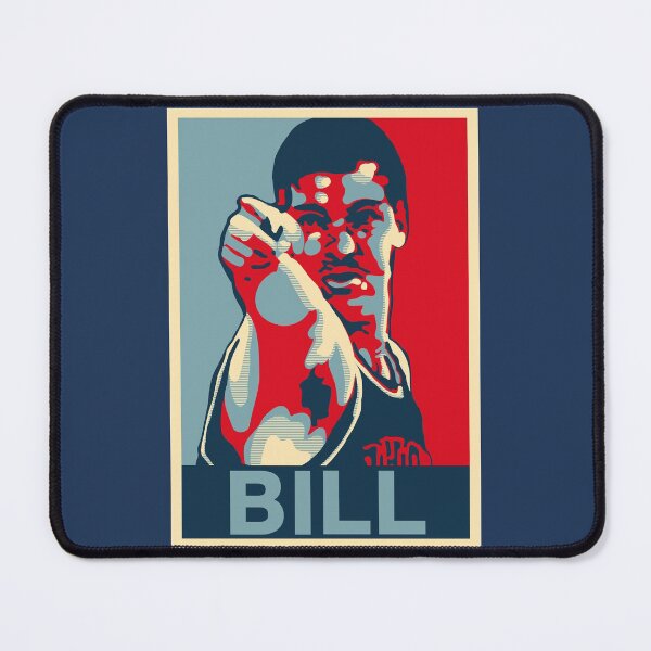 Item preview, Bill Laimbeer Bill Obama Hope Large Print Qiangy designed and sold by qiangdade.