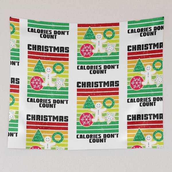 Item preview, Christmas Calories Don't Count, Christmas Bake Crew designed and sold by SportyDogShop.