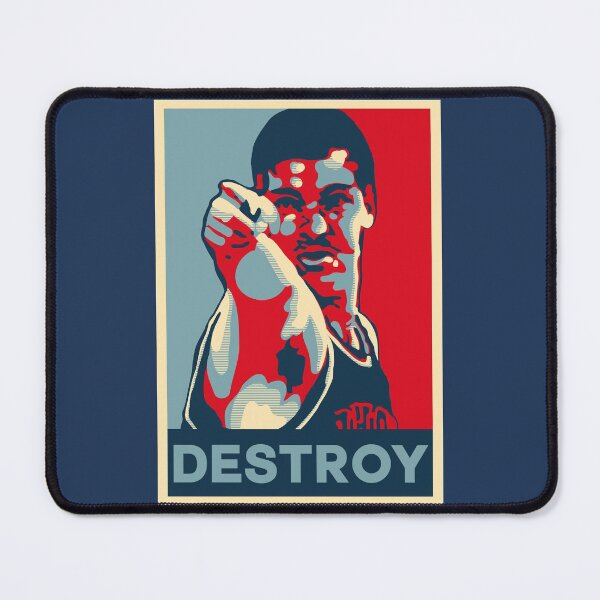 Item preview, Bill Laimbeer Destroy Obama Hope Large Print Qiangy designed and sold by qiangdade.