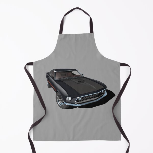 Item preview, 1969 ford mustang mach 1 in black designed and sold by candc-retro.