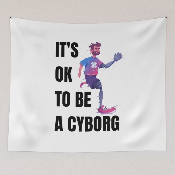 Item preview, It's OK to be a Cyborg - Disability Awareness designed and sold by Tee-Star.