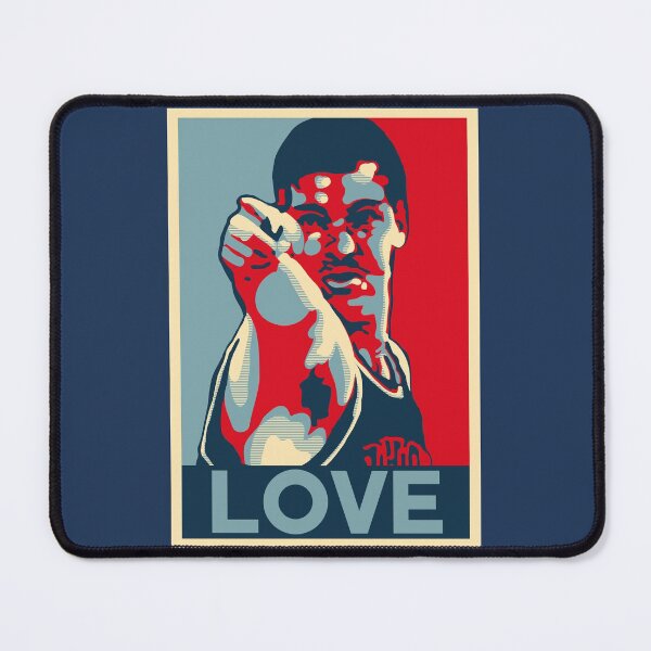 Item preview, Bill Laimbeer Love Obama Hope Large Print Qiangy designed and sold by qiangdade.