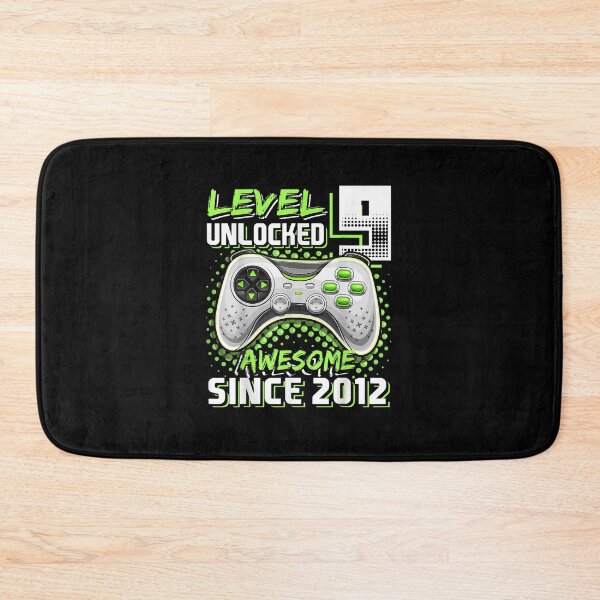 Item preview, Level 9 Unlocked Awesome 2012 Video Game 9th Birthday designed and sold by SemajshiMaah.