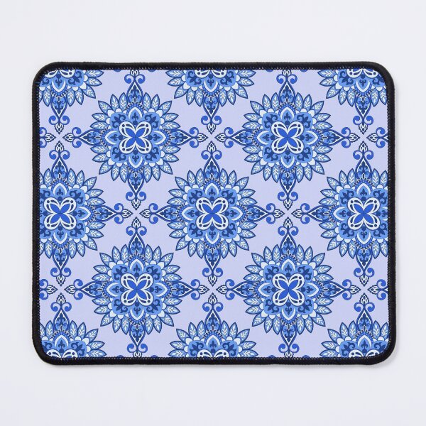 Item preview, Seamless Mandala Repeat Pattern - Dark/ Royal Blue designed and sold by SemDesigns1.