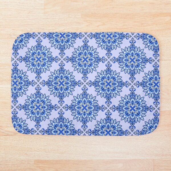 Item preview, Seamless Mandala Repeat Pattern - Dark/ Royal Blue designed and sold by SemDesigns1.