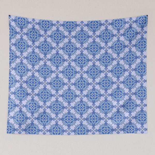 Item preview, Seamless Mandala Repeat Pattern - Dark/ Royal Blue designed and sold by SemDesigns1.