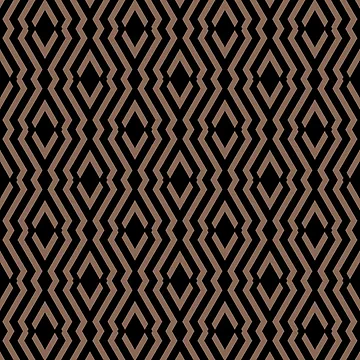 Vorschaubild zum Design Mid-tone Brown and Black Zig Zag Ripple Pattern Pairs Dunn & Edwards 2022 Color of the Year Art & Craft DET682 - Colour Trends - Hue - Shade von ColorOfTheYears